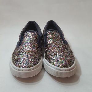 GAP Glitter Sparkle Slip On, girls size 13